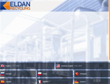 Tablet Screenshot of eldan-recycling.com